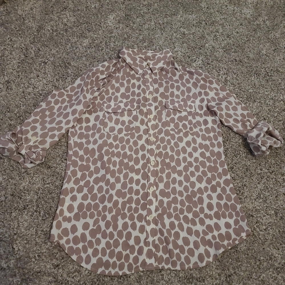 Cute Pattern Button Up